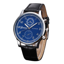 Mens Watches Business PU Leather Band Analog Alloy Quartz Wrist Watch relogios masculino Clock Hours IMY66