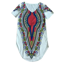 Women Dress Sexy Traditional Tribal African Dashiki Party Hippie Dress vestidos femininos IMY66