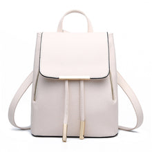 Women Backpack For Teen Girl Preppy Style School Bag PU Leather Backpack Lady Rucksack 10 Colors IMY66