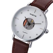 Designer Men Casual Quartz Watches Mens Watches Top Luxury PU Leather Strap Waterproof Wristwatch Reloj Hombre IMY66