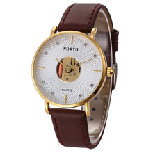 Designer Men Casual Quartz Watches Mens Watches Top Luxury PU Leather Strap Waterproof Wristwatch Reloj Hombre IMY66