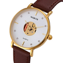 Designer Men Casual Quartz Watches Mens Watches Top Luxury PU Leather Strap Waterproof Wristwatch Reloj Hombre IMY66