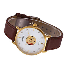 Designer Men Casual Quartz Watches Mens Watches Top Luxury PU Leather Strap Waterproof Wristwatch Reloj Hombre IMY66