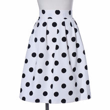 Elegant Women Tutu Skirt Bodycon Polka Dot Umbrella Midi Long Skirt Retro Puff Skirts Saias Femininas faldas largas IMY66