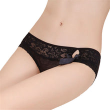 Sexy Black Lace Women Thongs Panties Briefs Bikini Knickers Lingerie Underwear bragas mujer IMY66