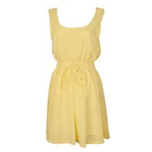 Sexy Women Casual Hollow Dresses Sleeveless Sexy Bandage Cocktail Short Mini Dress IMY66