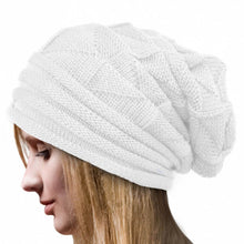 Women Crochet Hat Wool Knitted Crochet Beanie Skullies Warm Caps gorros de lana bonnets femme IMY66