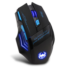 Adjustable 2400DPI 7 Buttons Optical Wireless Gaming Game Mouse For Laptop PC IMY66