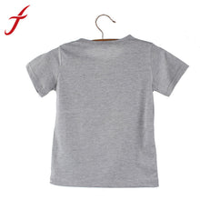 Boy Kids Clothing Casual 3D Headphone Short Sleeve Tops Blouses T-Shirt Tees Clothes IMY66