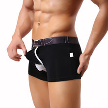 Clothing Men Sexy Men Breathe Sexy Underwear Bulge Pouch Mens Boxer Shorts Underpants Plus size IMY66