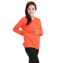 Clothes For Pregnant Women Maternity Clothes Nursing Breastfeeding Long Sleeve T-Shirt Tops ropa premama IMY66