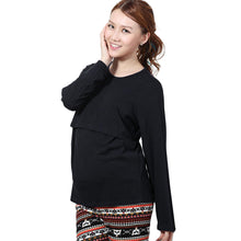 Clothes For Pregnant Women Maternity Clothes Nursing Breastfeeding Long Sleeve T-Shirt Tops ropa premama IMY66