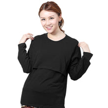 Clothes For Pregnant Women Maternity Clothes Nursing Breastfeeding Long Sleeve T-Shirt Tops ropa premama IMY66