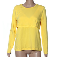 Clothes For Pregnant Women Maternity Clothes Nursing Breastfeeding Long Sleeve T-Shirt Tops ropa premama IMY66