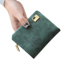 Colorful Clutch Change Coin Bag Women Faux Leather Short Purse Mini Handbag Wallet Card Hold IMY66