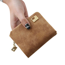 Colorful Clutch Change Coin Bag Women Faux Leather Short Purse Mini Handbag Wallet Card Hold IMY66