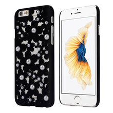 Cute Flower Hollow Out Pearl Flowers Cell Phone Back Case Cover Skin For iPhone 6S 4.7 Inch IMY66