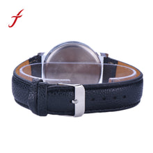 Luxury Casual Faux Leather Strap Analog Quartz Wrist Watch Watches Women Relogios Femininos IMY66