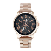 Luxury Women Men Watches Stainless Steel Strap Roman Number Quartz Dial WristWatch Relojes Clocks IMY66