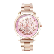 Luxury Women Men Watches Stainless Steel Strap Roman Number Quartz Dial WristWatch Relojes Clocks IMY66