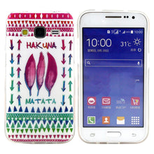 Pattern Soft TPU Cell Phone Back Case Cover Skin For Samsung Galaxy Core Prime G360 IMY66