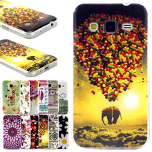 Pattern Soft TPU Cell Phone Back Case Cover Skin For Samsung Galaxy Core Prime G360 IMY66