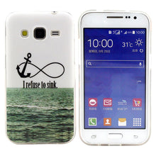 Pattern Soft TPU Cell Phone Back Case Cover Skin For Samsung Galaxy Core Prime G360 IMY66