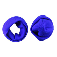 Retail Cap Baby Girls Boys Warm Hat with ring scarf Children Hat and Scarf set 1set IMY66