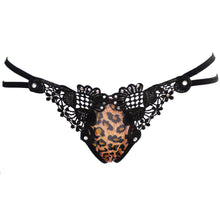 Sexy Women Lady Leopard Printed Lace Underwear Panties Briefs Bikini Thongs G-string Lingerie Briefs IMY66
