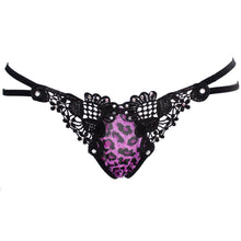 Sexy Women Lady Leopard Printed Lace Underwear Panties Briefs Bikini Thongs G-string Lingerie Briefs IMY66