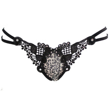 Sexy Women Lady Leopard Printed Lace Underwear Panties Briefs Bikini Thongs G-string Lingerie Briefs IMY66