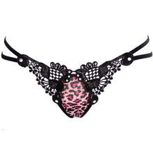 Sexy Women Lady Leopard Printed Lace Underwear Panties Briefs Bikini Thongs G-string Lingerie Briefs IMY66