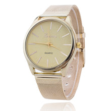 Simple Luxury Watches For Women Casual Gold Stainless Steel Mesh Band Wrist Watch Relojes Clocks IMY66