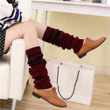 Student Girls Overknee Fringe Knitting Socks Leg Warmers Boot Cover Keep Warm Socks leg warmers for women IMY66
