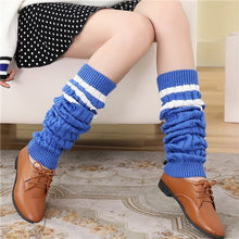 Student Girls Overknee Fringe Knitting Socks Leg Warmers Boot Cover Keep Warm Socks leg warmers for women IMY66