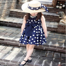 Kids Girls Clothes Children Clothing Polka Dot Girl Chiffon Sundress Princess Bandage Dress vestidos IMY66