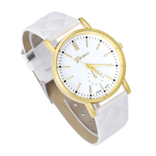 Unisex Casual Faux Leather Band Quartz Analog Quartz Wrist Watch Watches Men Women hours Relojes Mujer IMY66