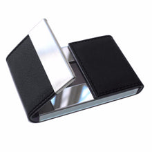 Unisex Faux Leather Credit Card Package Pocket Card Holder Double Open ID Card Business Card Case Holder IMY66