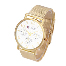 Unisex Luxury Watches Men Women Contracted Watch Stainless Steel Mesh Band Watches IMY66