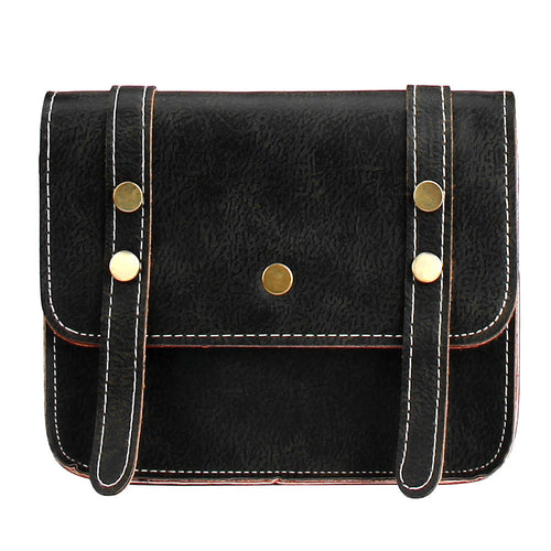 Vintage Designers Women Casual Faux Leather Messenger Bags Shoulder Crossbody Bag Handbag Bolsas Femininas IMY66