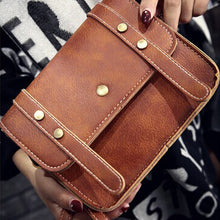 Vintage Designers Women Casual Faux Leather Messenger Bags Shoulder Crossbody Bag Handbag Bolsas Femininas IMY66