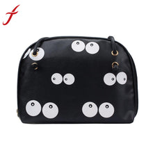 Women Faux Leather Big Eye Small Satchel Shoulder Crossbody Bag Messenger Tote Handbag Bag Bolsa Feminine IMY66