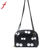 Women Faux Leather Big Eye Small Satchel Shoulder Crossbody Bag Messenger Tote Handbag Bag Bolsa Feminine IMY66