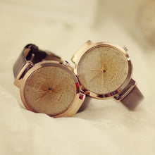 Women Girls Casual Sands Starry Simple Temperament Belt Table Diamond Quartz Watch IMY66