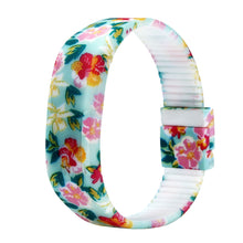 Fashion! Womens Mens Kid Floral Printed Bracelet Dress Watches Rubber LED Date s Digital Wrist Watch IMY66