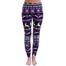 Digital Print Pants Leggings Skinny Tribal Deer Printed Stretchy Fitness Skinny leggins Plus size IMY66