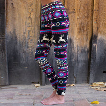 Digital Print Pants Leggings Skinny Tribal Deer Printed Stretchy Fitness Skinny leggins Plus size IMY66