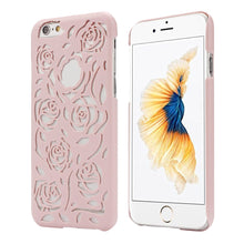 Hollow Out Rose Flowers Cell Phone Back Hard Case Cover Skin For iPhone 6S 4.7 Inch IMY66