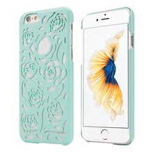 Hollow Out Rose Flowers Cell Phone Back Hard Case Cover Skin For iPhone 6S 4.7 Inch IMY66