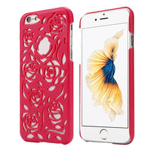 Hollow Out Rose Flowers Cell Phone Back Hard Case Cover Skin For iPhone 6S 4.7 Inch IMY66